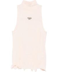 Fendi - Top A Coste - Lyst