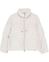 Herno - Quilted Crushed-Velvet Jacket - Lyst