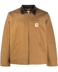 Carhartt - Detroit Contrasting-Collar Cotton Jacket - Lyst