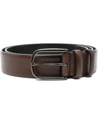 Officine Creative - Leather Buckle Belt - Lyst