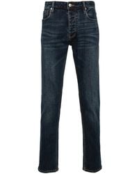 Emporio Armani - J75 Low-Rise Slim-Fit Jeans - Lyst