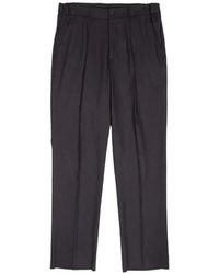 Hevò - Torrecane Pleated Elasticated-Waist Trousers - Lyst