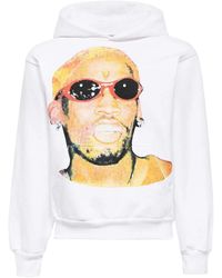 Vlone(GOAT) - Portrait-Print Hoodie - Lyst