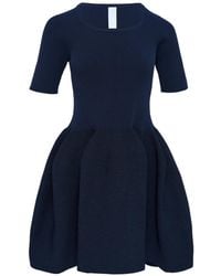 CFCL - Ribbed Short-Sleeve Dress - Lyst