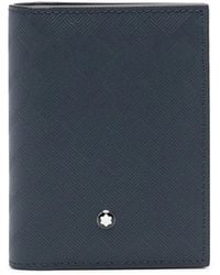 Montblanc - Logo-Plaque Leather Wallet - Lyst