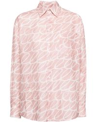 Marni - Popeline Blouse Met Print - Lyst