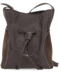 Gianni Chiarini - Sienna Ostrich-Effect Shoulder Bag - Lyst