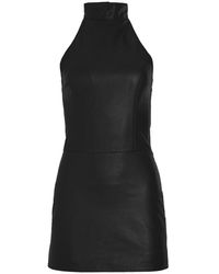 retroféte - Roxy Leather Minidress - Lyst