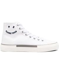 PS by Paul Smith - Sneakers alte con ricamo - Lyst