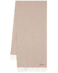 Acne Studios - Bufanda De Lana Estrecha Con Flecos - Lyst