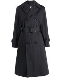 Maison Margiela - Double-breasted Trench Coat - Lyst