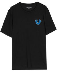 True Religion - HS Puff Print News T-Shirt - Lyst