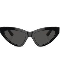 Dolce & Gabbana - Sonnenbrille Mit Cat-Eye-Gestell - Lyst