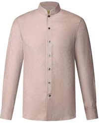 Shanghai Tang - Chemise À Motif Géométrique En Jacquard - Lyst