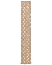 Mila Schon - Open-Knit Wool Scarf - Lyst