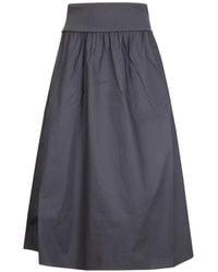 Samsøe & Samsøe - Sathea Flared Skirt - Lyst
