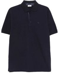 Etro - Cotton Piqué Polo Shirt - Lyst