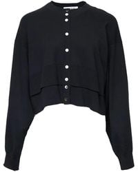 Enfold - Cardigan À Ourlet Superposé - Lyst