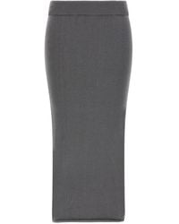 Entire studios - Raw-Edge Pencil Skirt - Lyst