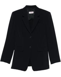 Alberto Biani - Classic-Lapel Patch-Pocket Blazer - Lyst