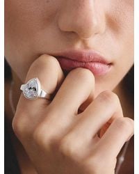 Thomas Sabo - Anillo Elyndra Con Zirconia De Corte Pera - Lyst