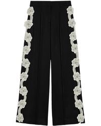 Jil Sander - Broek Met Borduurwerk - Lyst