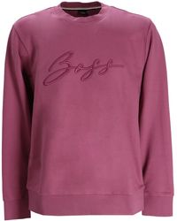 BOSS - C-Soleri 70 Sweatshirt - Lyst