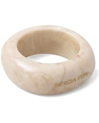 Patrizia Pepe - Nature Soul Marble-Effect Logo-Print Bracelet - Lyst