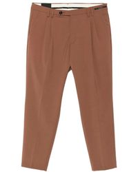 Michael Coal - Pleated-Design Trousers - Lyst