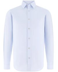 BOGGI - Closed-Collar Shirt - Lyst