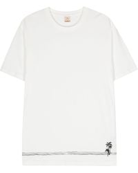 Peuterey - Katoenen T-shirt Met Print - Lyst