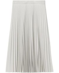 Proenza Schouler - Gonna Midi Plissettata - Lyst
