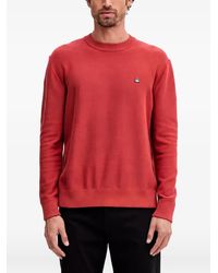 Benetton - Pull À Logo Brodé - Lyst