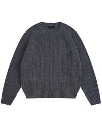 Gosha Rubchinskiy - Cable-Knit Flecked Sweater - Lyst