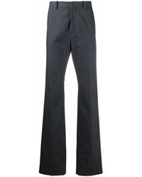 Raf Simons Tailored Straight-leg Trousers - Grey