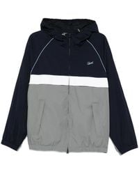 DUNST - Hooded Colourblock Windbreaker - Lyst