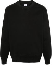 C.P. Company - Sweatshirt Mit Logo-Stickerei - Lyst