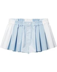 Alexander Wang - Geplooide Shorts - Lyst