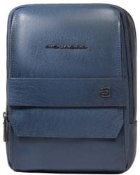 Piquadro - Ipad Crossbody Bag - Lyst