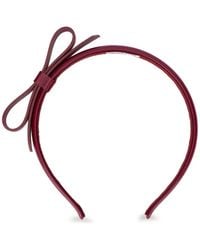 Red(V) - Bow Headband - Lyst