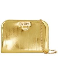 Ferragamo - Diana Clutch Bag - Lyst