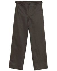 Amaranto - Buckled Straight-Leg Trousers - Lyst