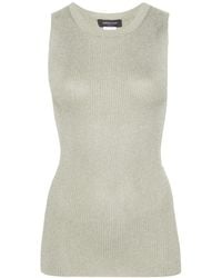 Fabiana Filippi - Ribbed-Knit Tank Top - Lyst