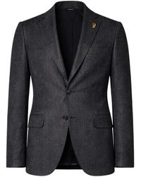Pal Zileri - Veste À Simple Boutonnage Et Plaque Logo - Lyst