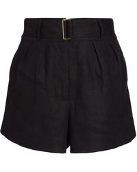 Hevron - Linnen Shorts - Lyst