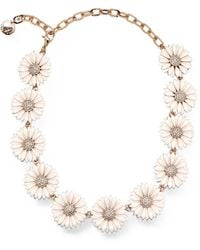 Carolina Herrera - Crystal-Embellished Necklace - Lyst