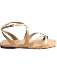 Jimmy Choo - Sandales Ayla En Cuir - Lyst