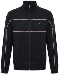 Eden Park - Zip-Up Contrast-Piping Sweatshirt - Lyst