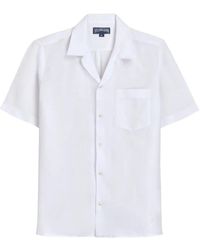 Vilebrequin - Short-Sleeve Embroidered Shirt - Lyst