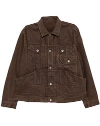 Sacai - Cotton Denim Jacket - Lyst